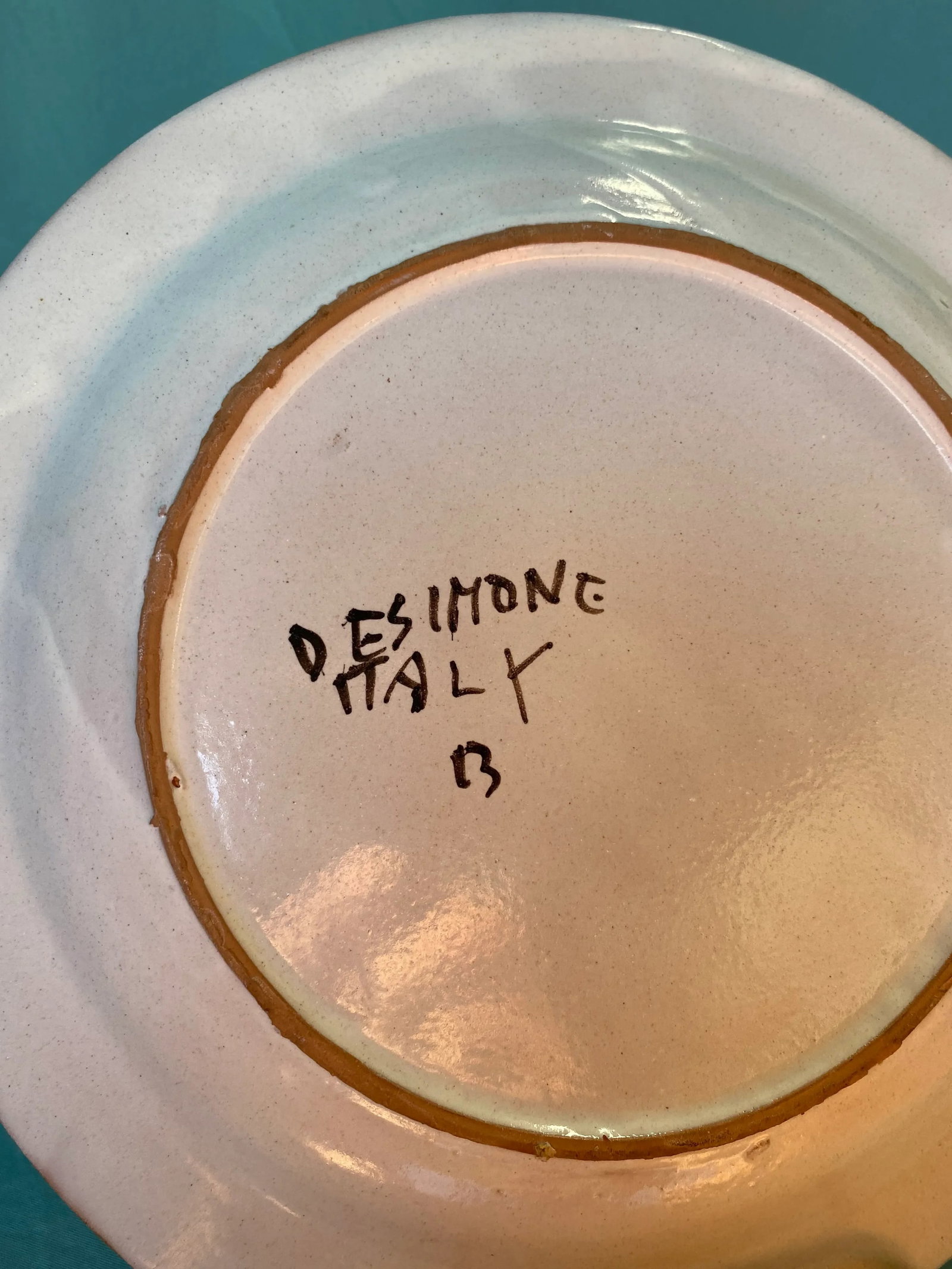 1960s DeSimone Mid-Century Sailor Plate - 4