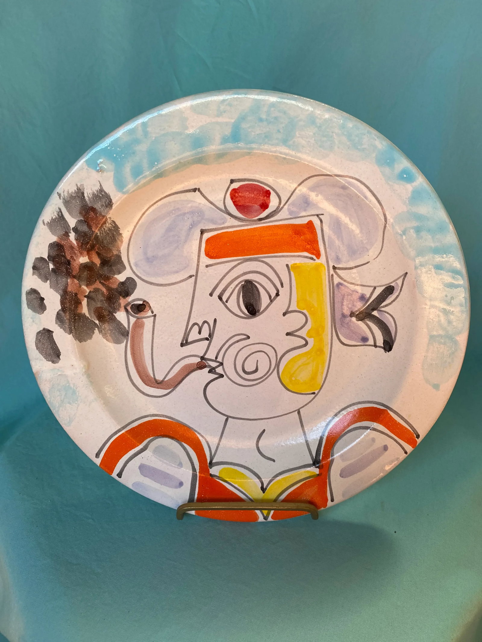 1960s DeSimone Mid-Century Sailor Plate - 5