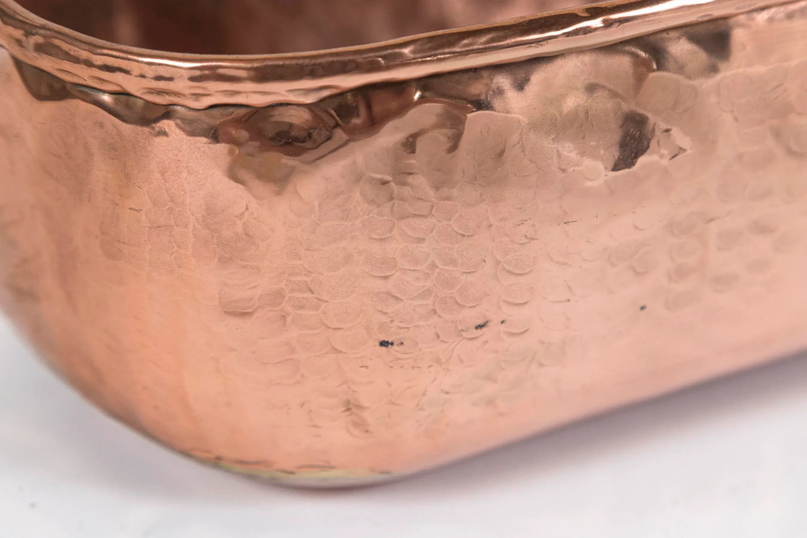 Antique Copper Oval Bucket, Circa 1910 - 5