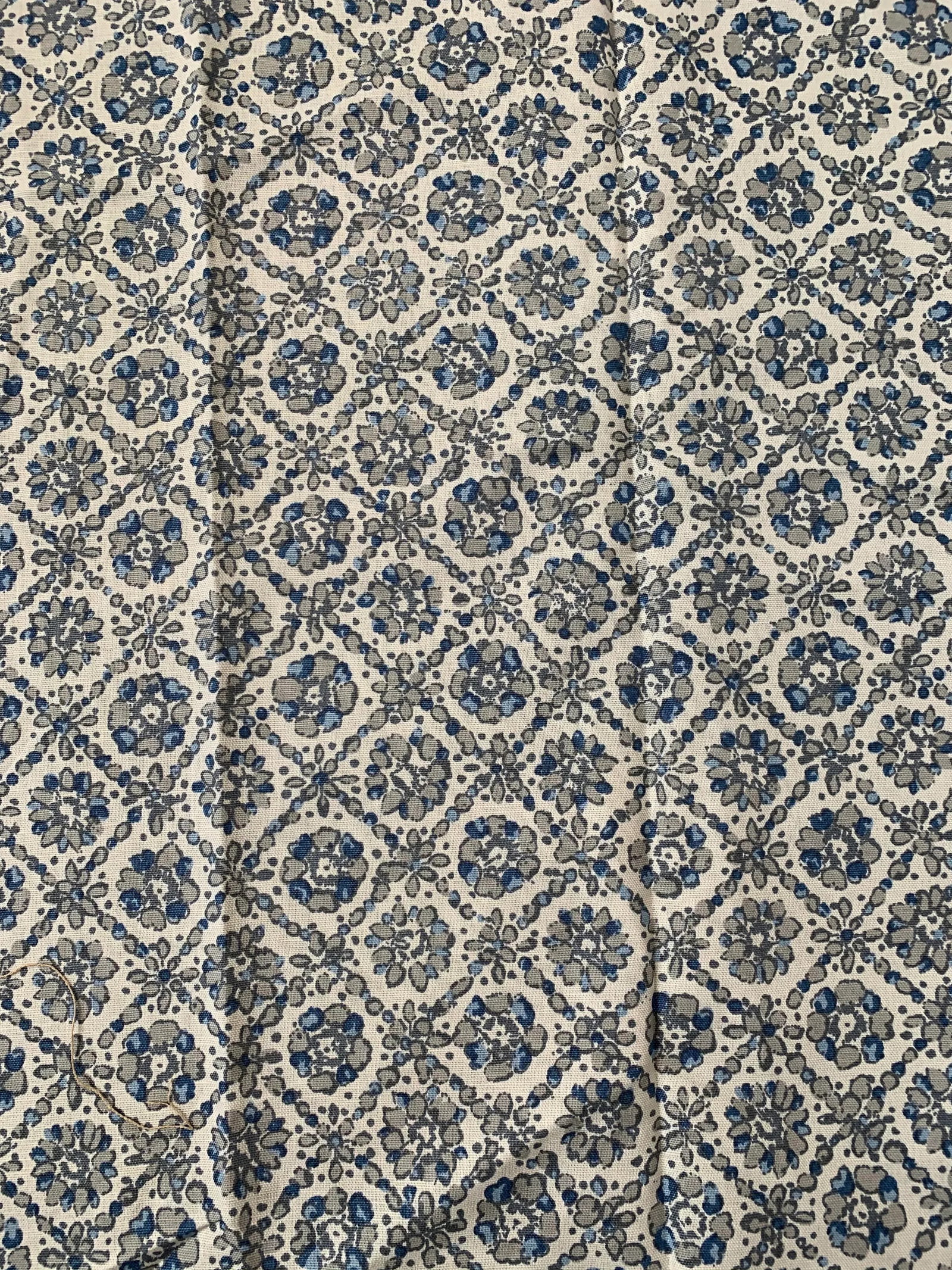 Victoria Hagan "Jackson" Cotton/Linen Print Fabric - 2
