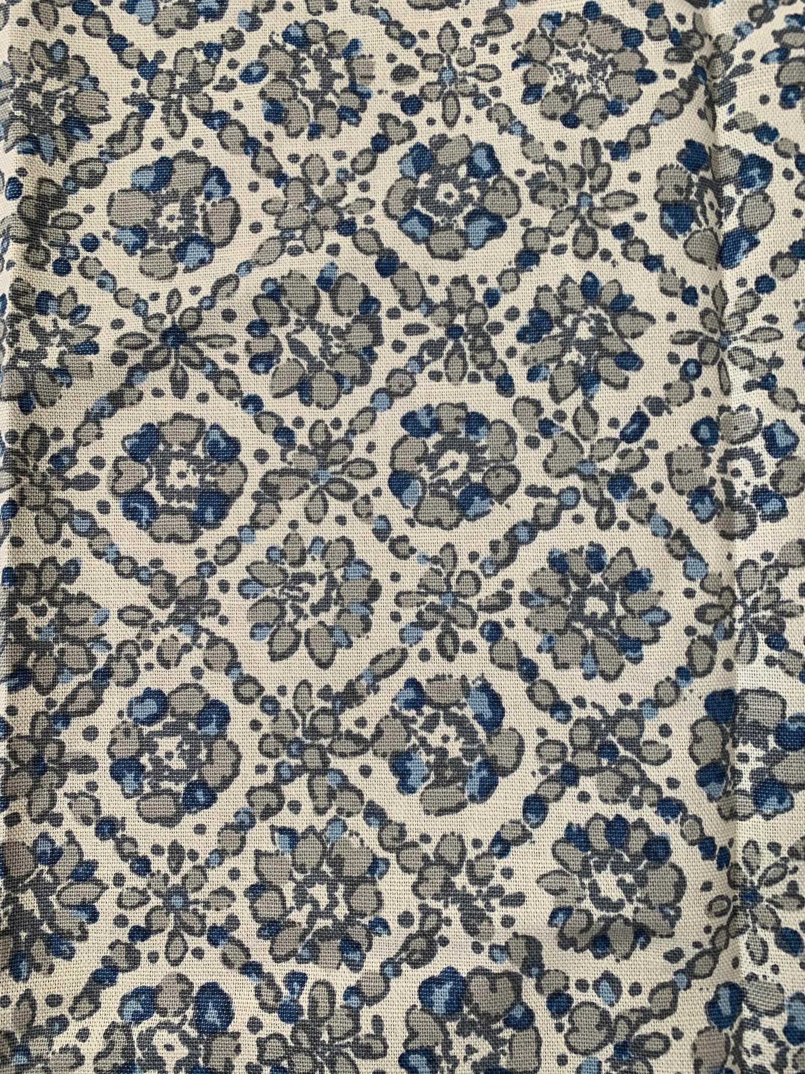 Victoria Hagan "Jackson" Cotton/Linen Print Fabric - 3