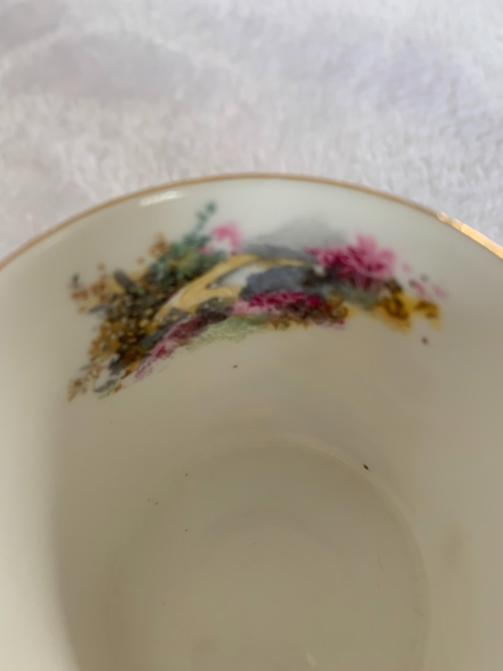 1960s Shelley English Heather Tea Cup and Saucer - 2 Pieces - 4