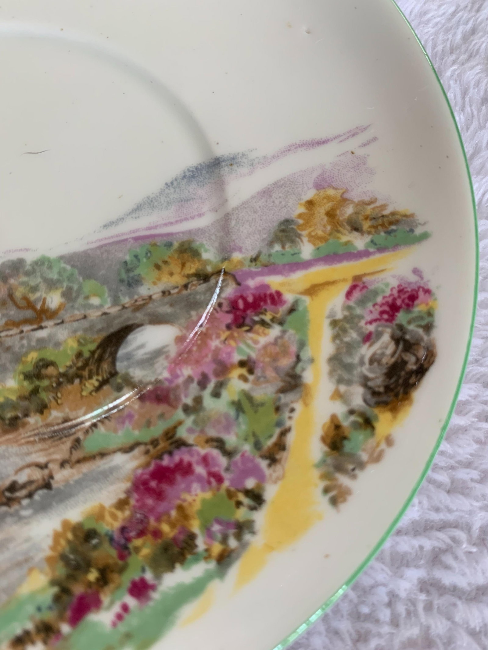 1960s Shelley English Heather Tea Cup and Saucer - 2 Pieces - 7