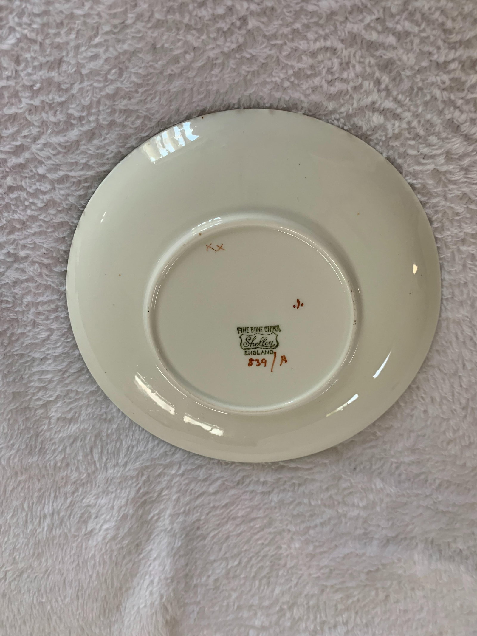 1960s Shelley English Heather Tea Cup and Saucer - 2 Pieces - 9