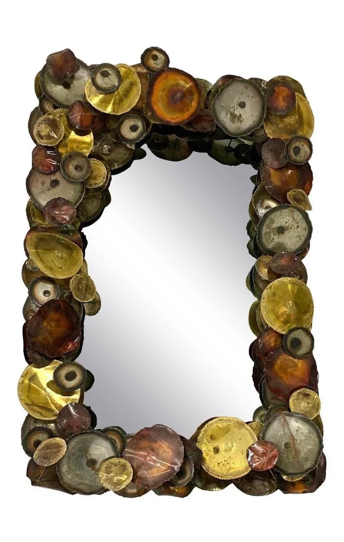 Curtis Jere for Artisan House Raindrops Mirror - 10