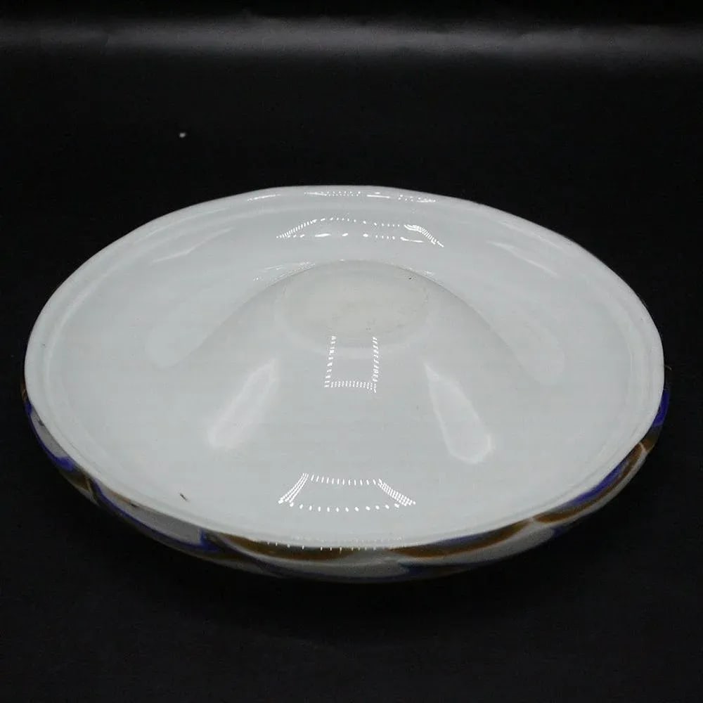 1957 Ercole Barovier Inverted Swirl Murano Bowl - 3
