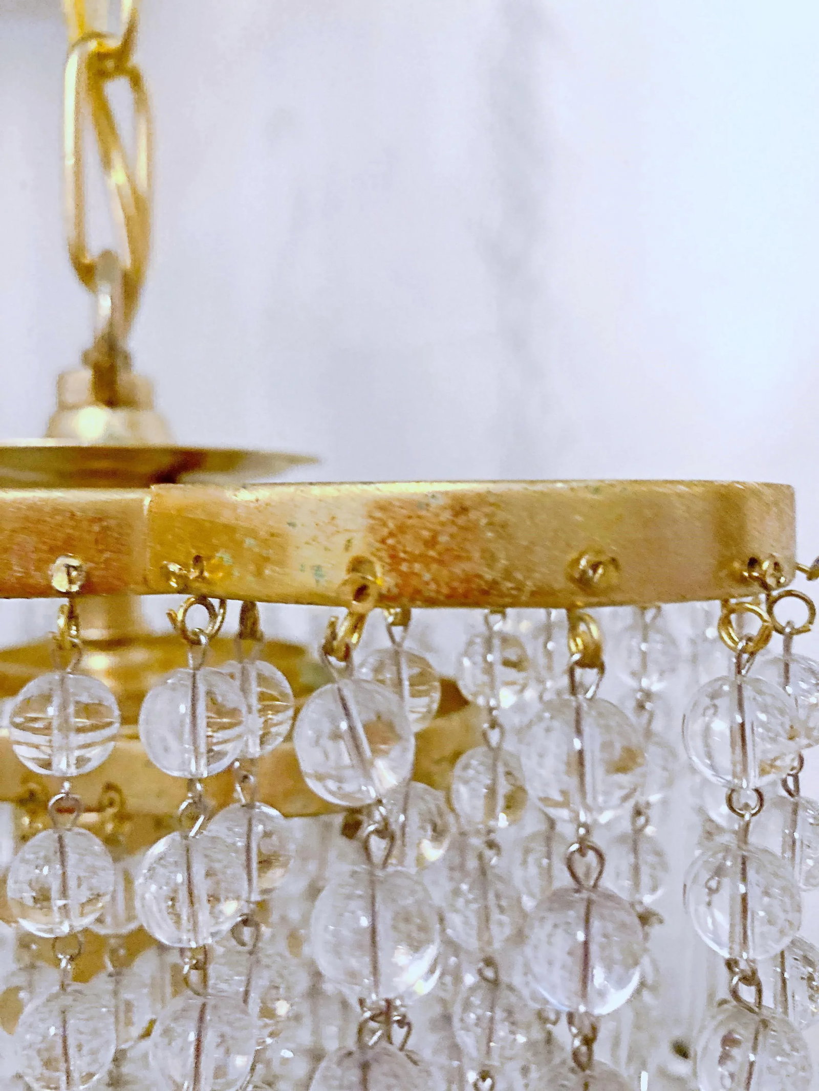 Mid-Century Italian Upside Down Layered Chandelier - 6