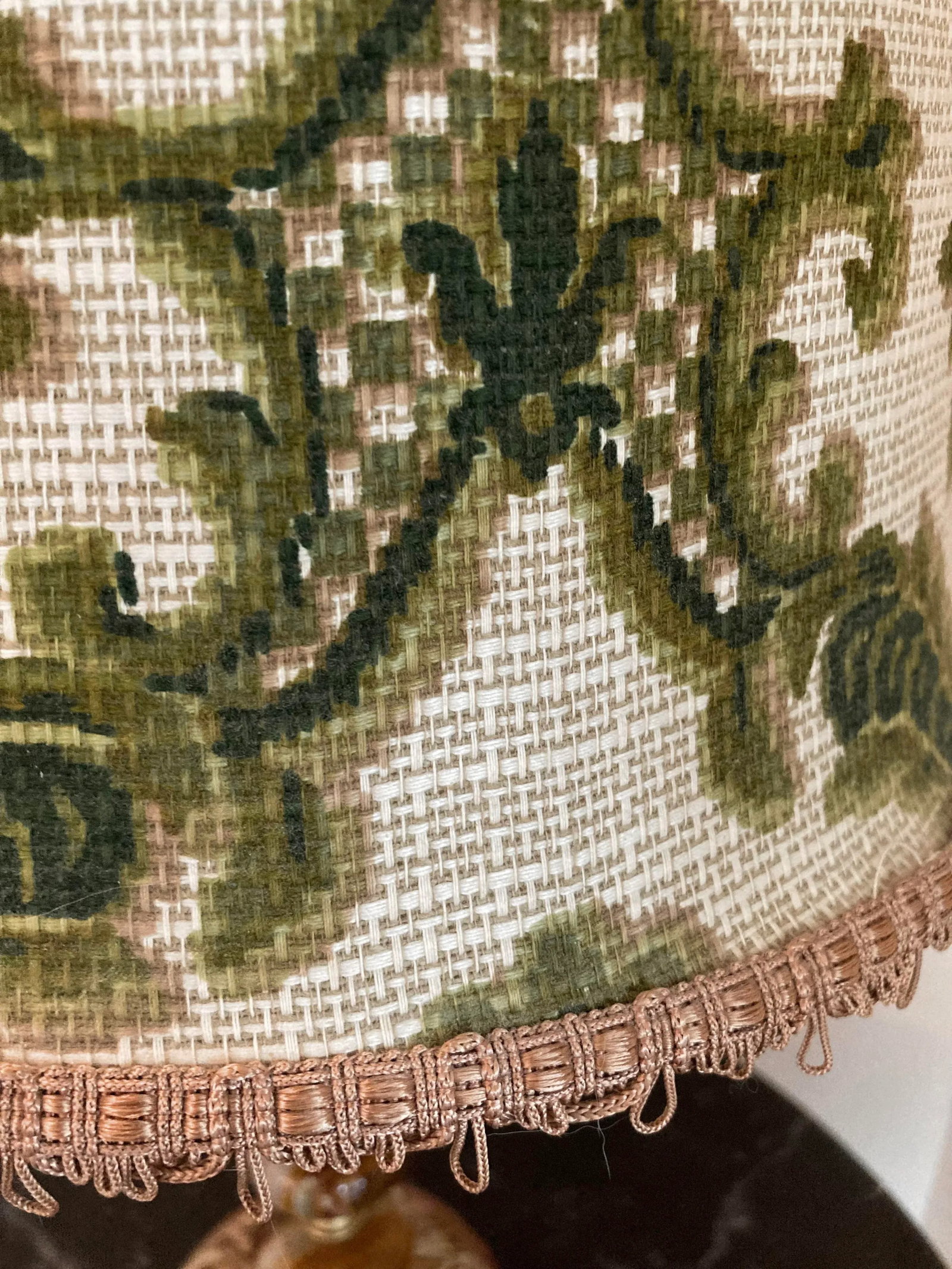 1970s Jade Lamp With Custom Shade - 7
