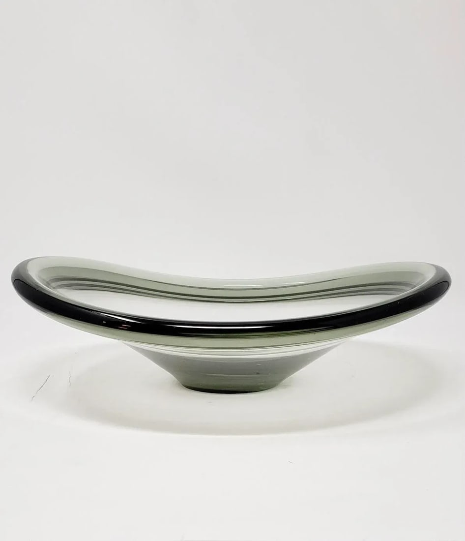 1960s Holmegaard Art Glass Bowl by Per Lutken, Denmark - 3