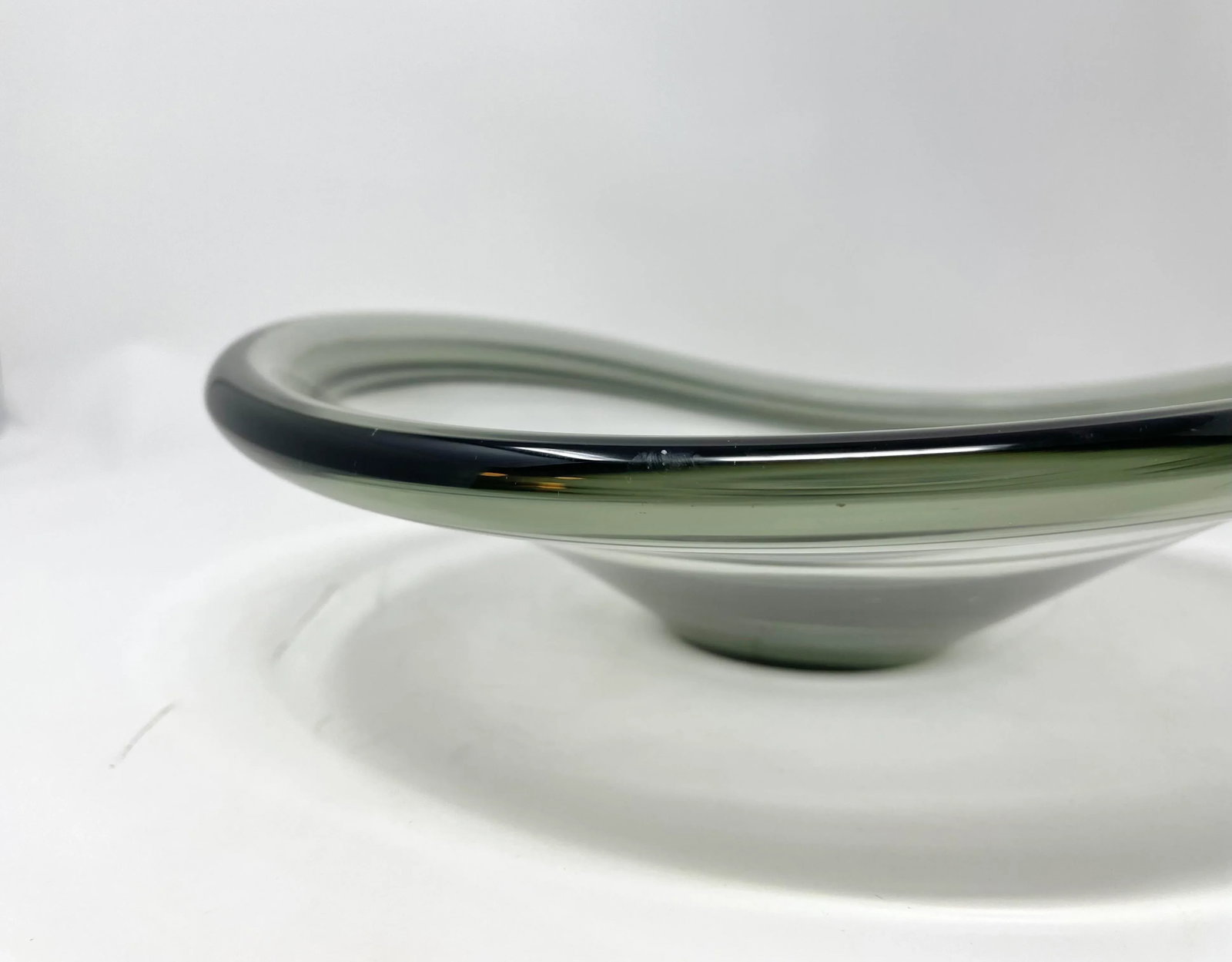 1960s Holmegaard Art Glass Bowl by Per Lutken, Denmark - 6