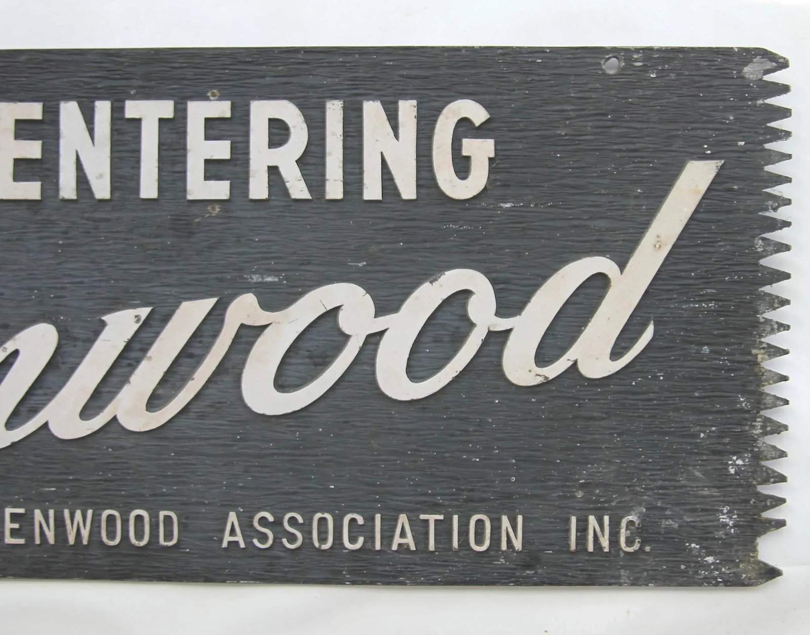 You Are Entering/Leaving Glenwood Metal Sign - 3