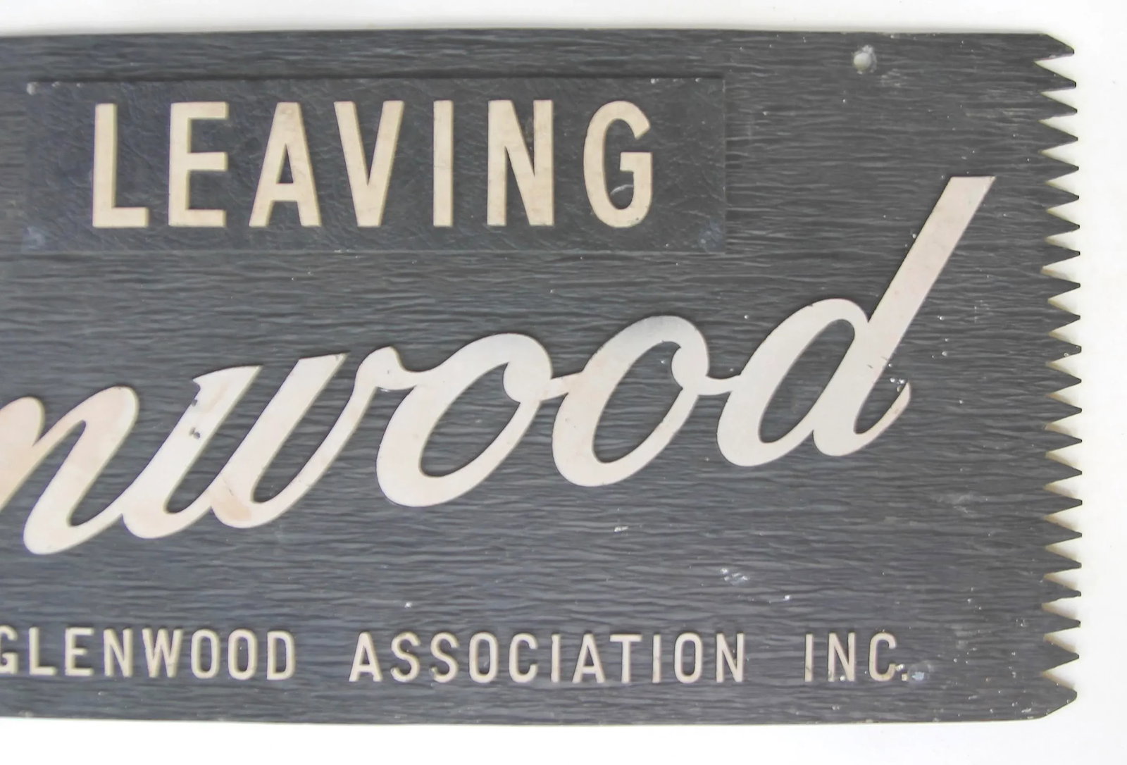 You Are Entering/Leaving Glenwood Metal Sign - 6