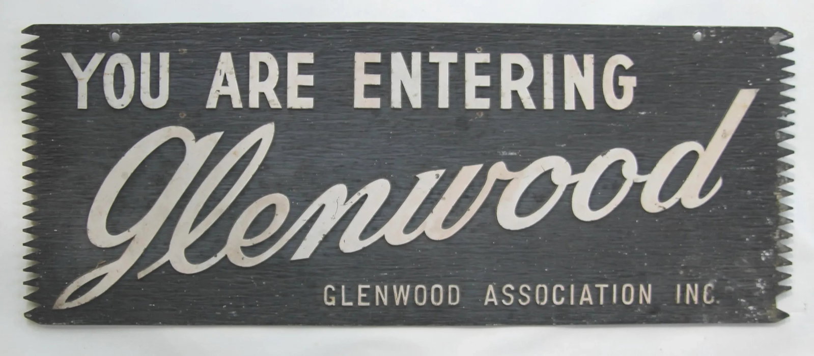 You Are Entering/Leaving Glenwood Metal Sign - 7