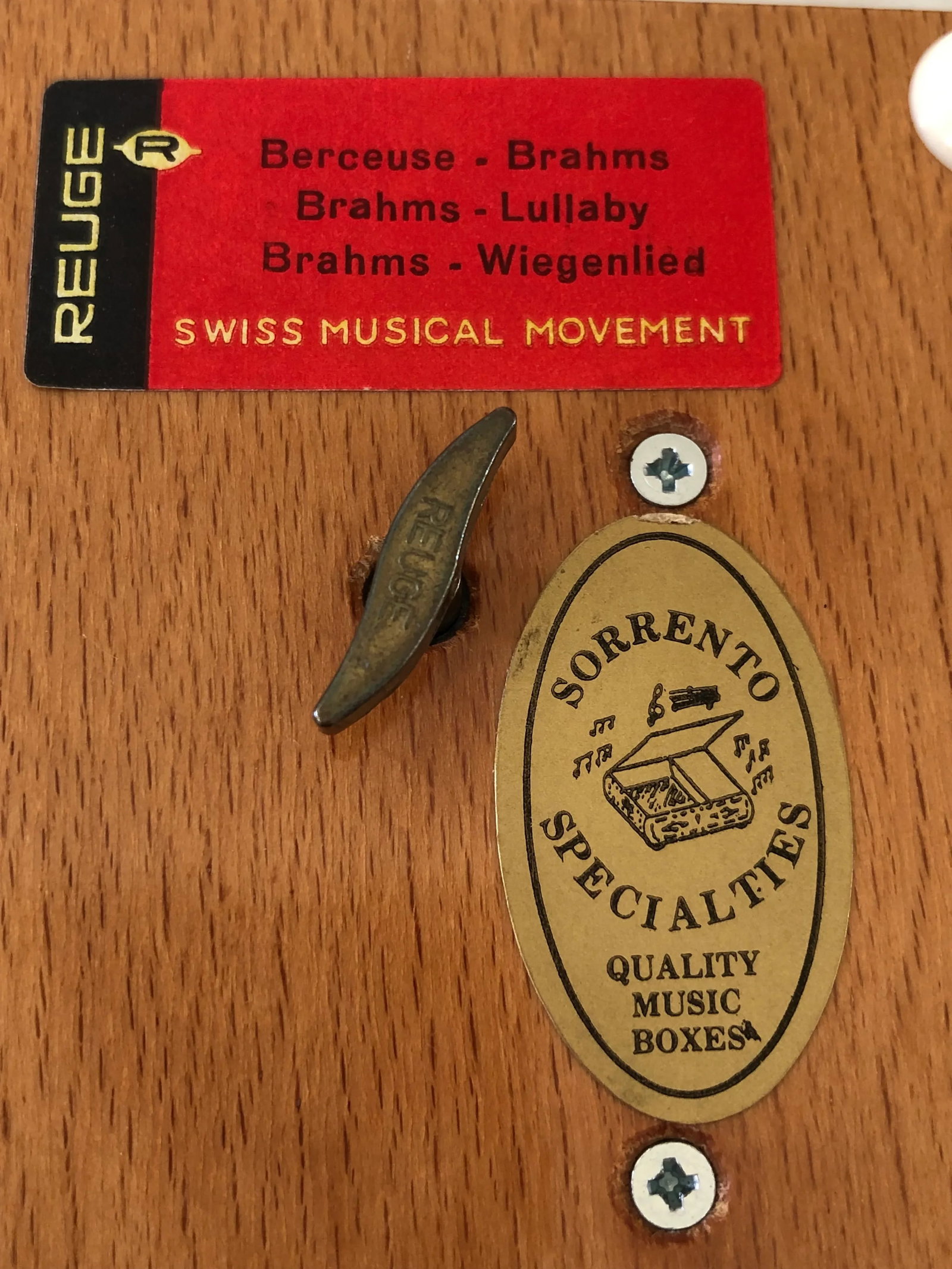 Italian Reuge Music Box - 5