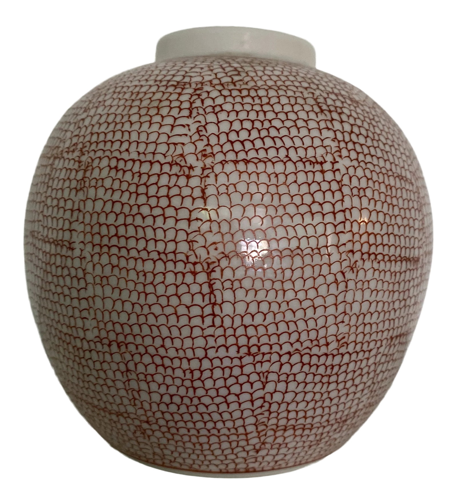 Vintage Nora Fenton Orange & White Vase: Good Condition, Original Condition Unaltered Condition: Alterations: Original Condition Unaltered Imperfections: Some Imperfections Condition Notes: No imperfections to note. Materials &