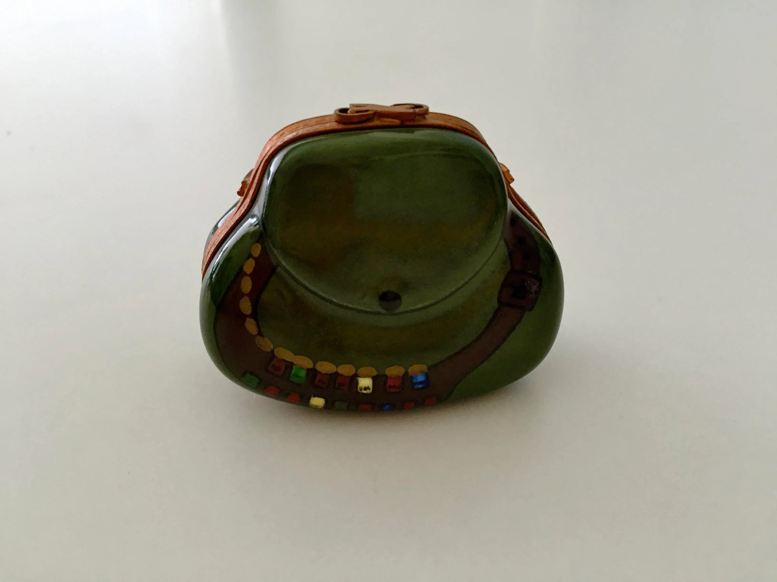 Limoges Hunter's Satchel Trinket Box - 2