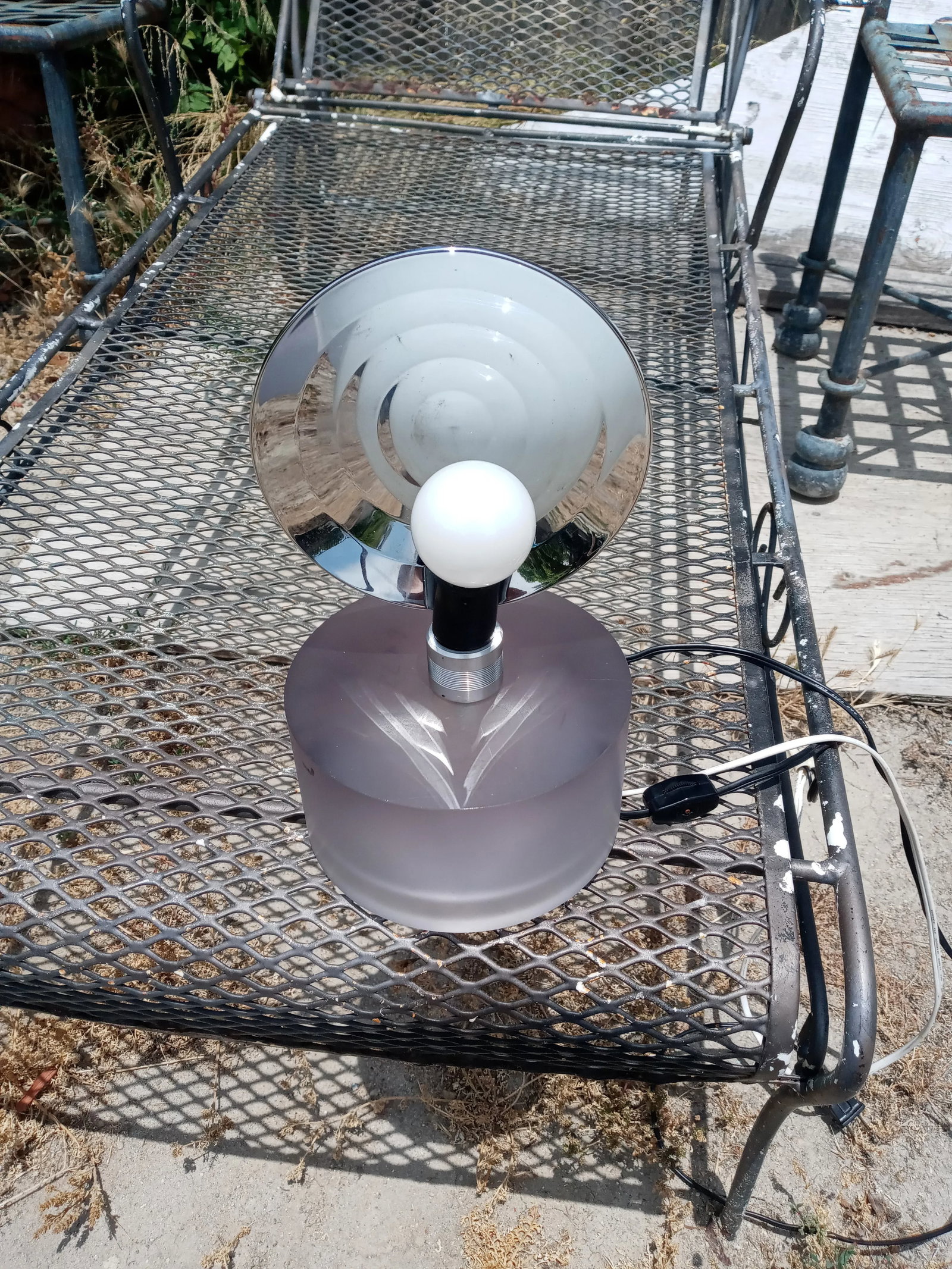 Moving Sale Mid Century Mini Reflector Table / Desk Lamp - 2