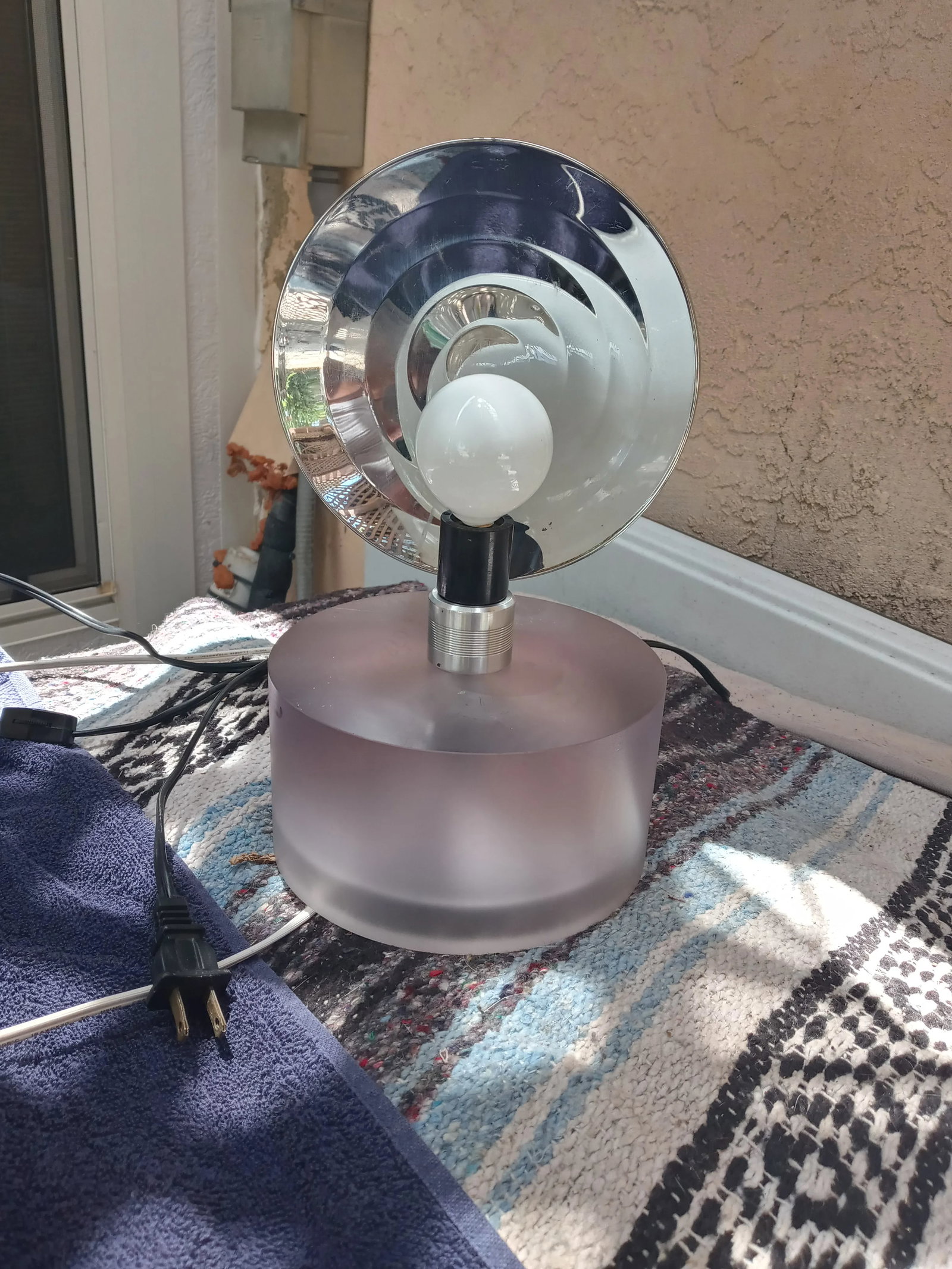 Moving Sale Mid Century Mini Reflector Table / Desk Lamp - 3