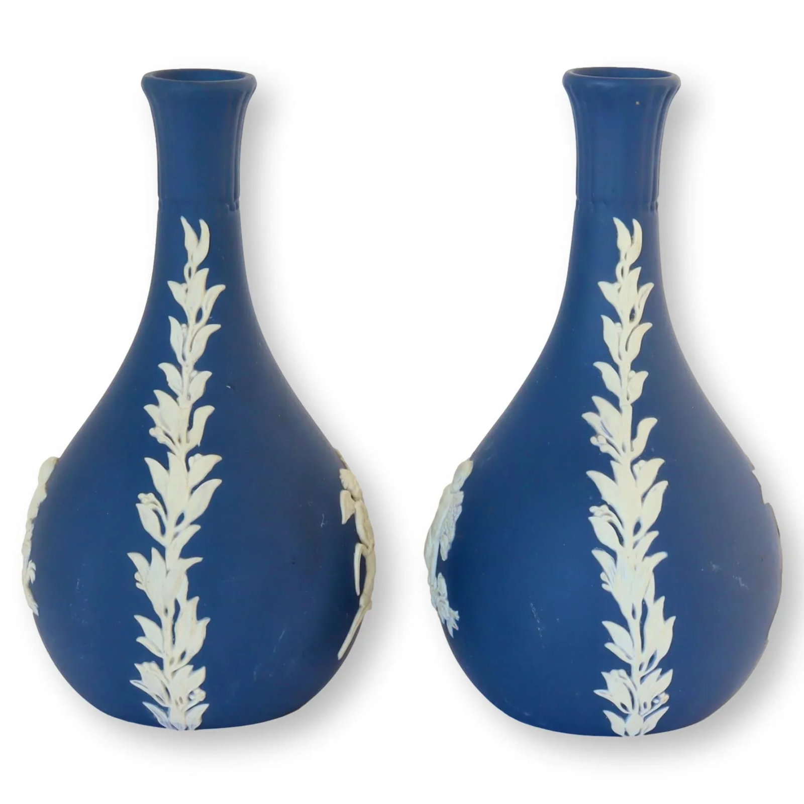 1970s Wedgwood Jasperware Bud Vases, a Pair - 2