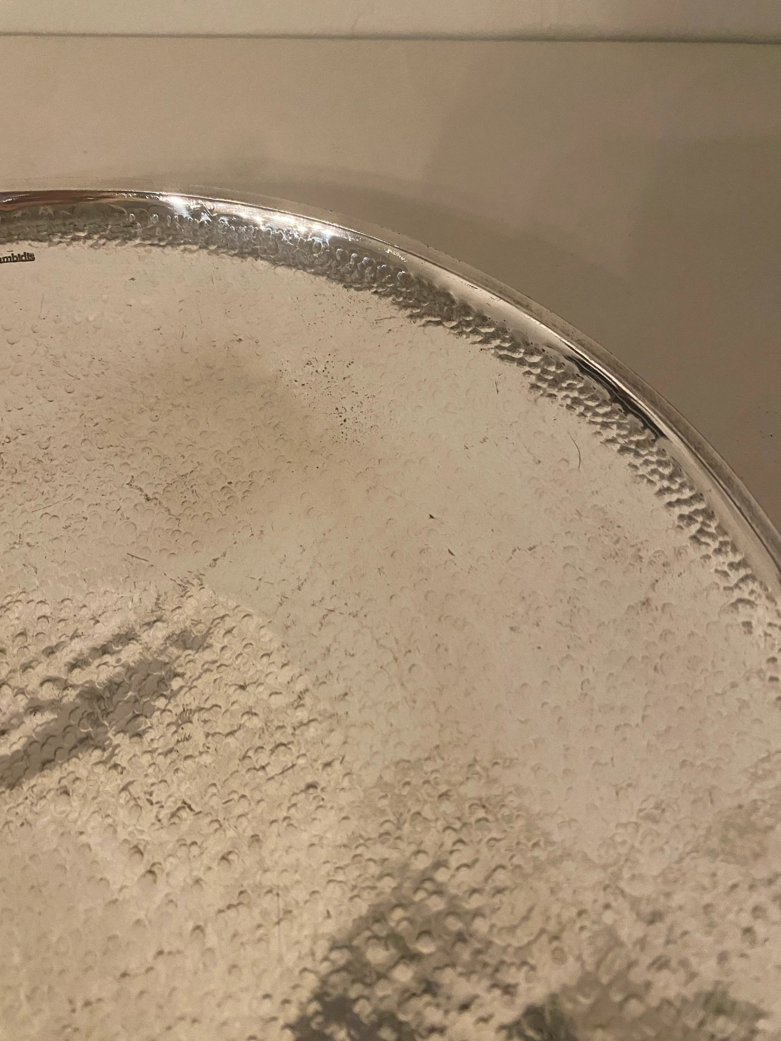 Vintage Silverplate Serving Dish - 5
