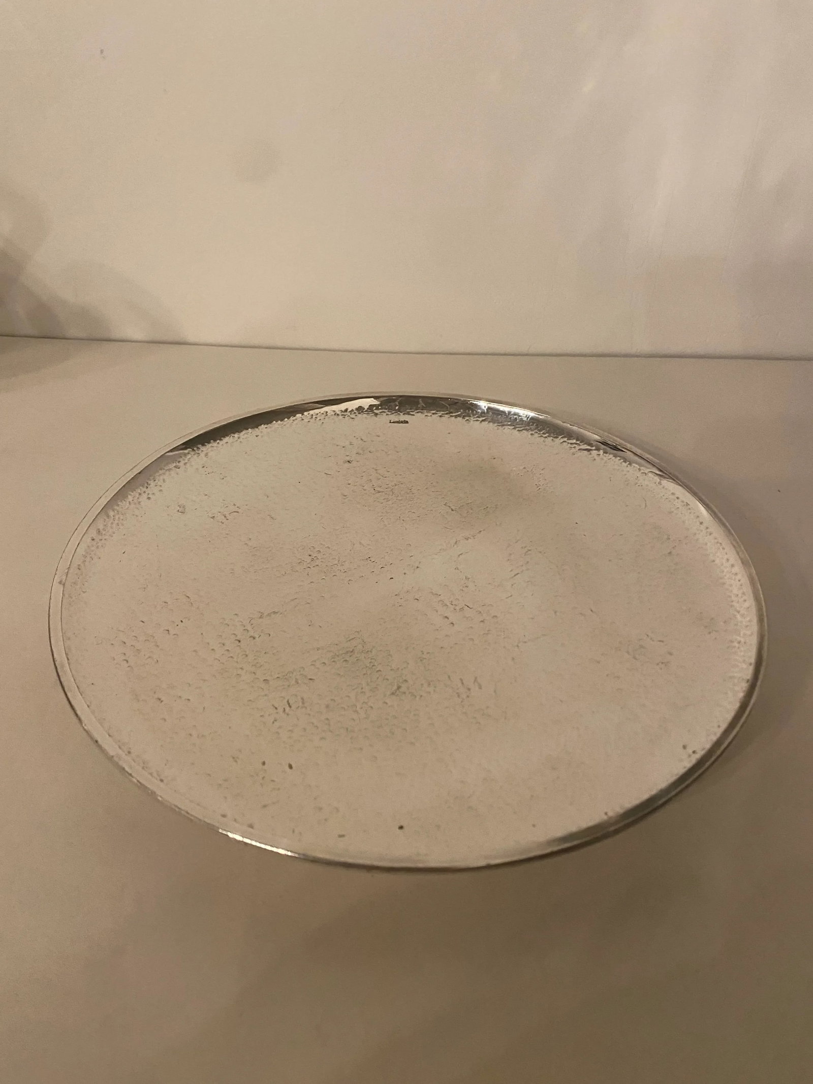 Vintage Silverplate Serving Dish - 9