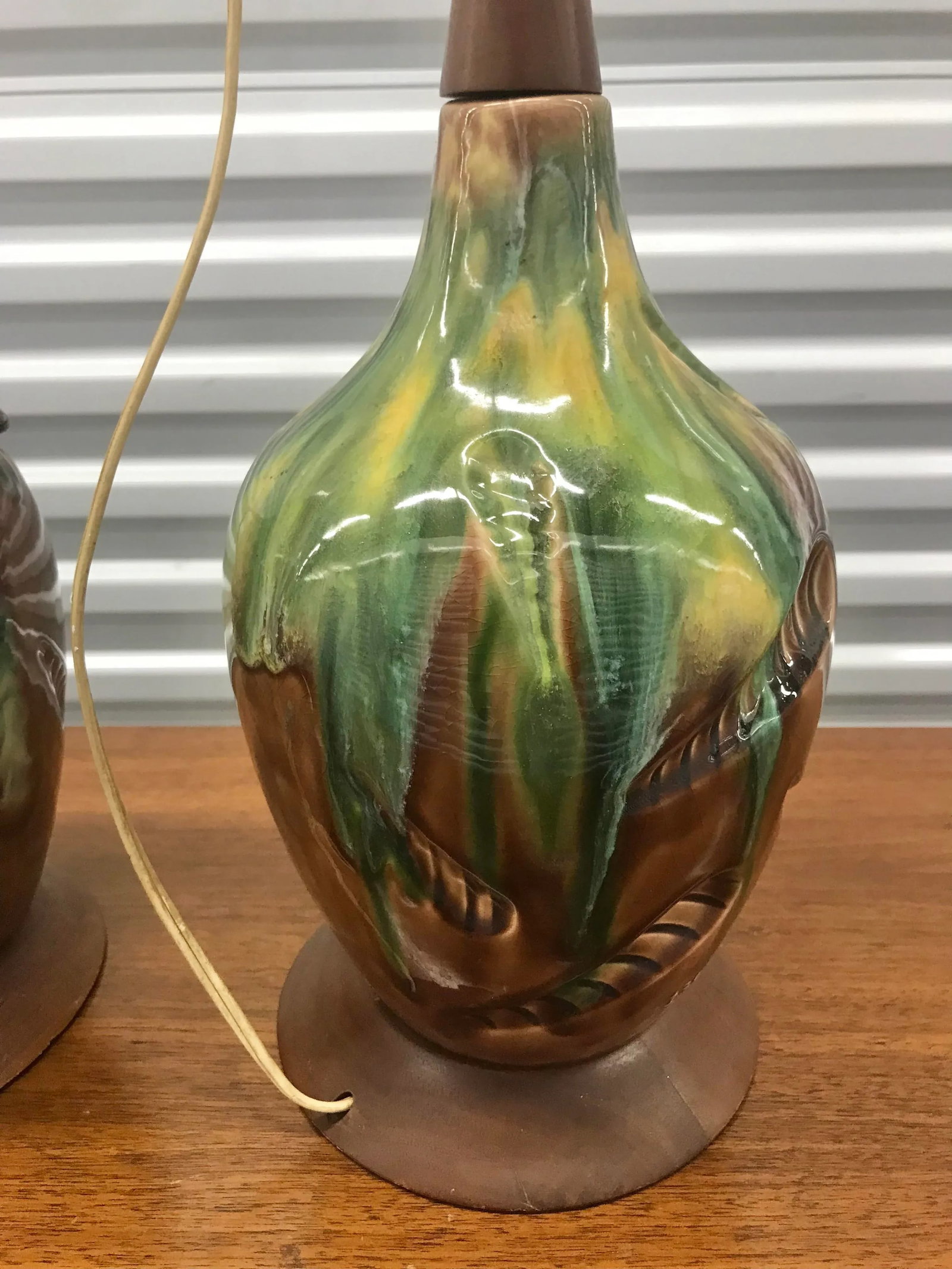 1960s Mid-Century Modern Lamps - a Pair - 5