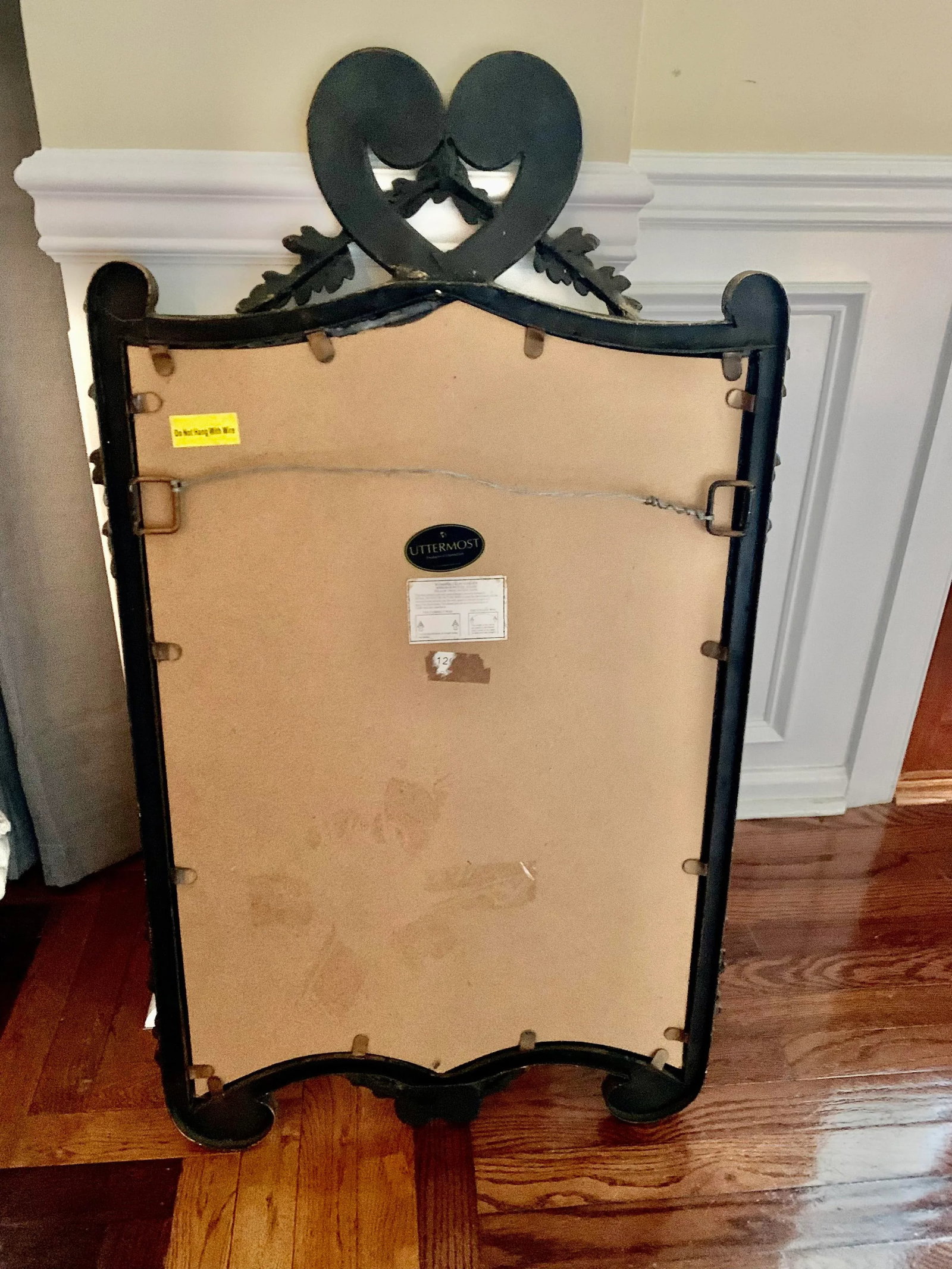 Vintage Gilt Mirror With Beveled Glass - 7