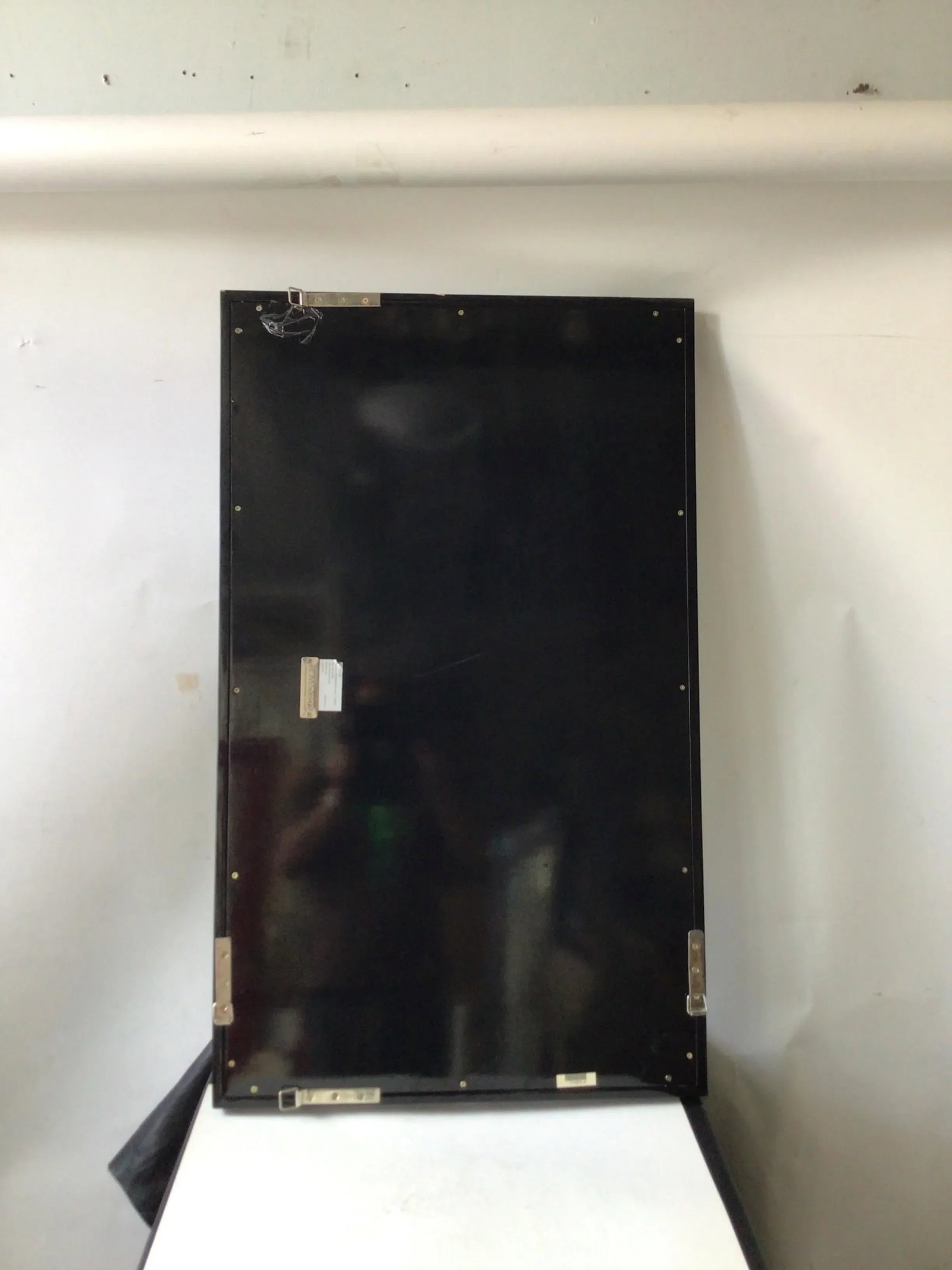 1990s Reeves Art & Design Black Louis Louis Mirror - 8
