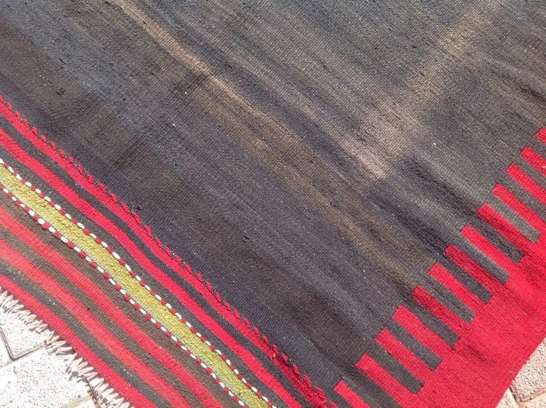 Vintage Turkish Kilim Rug - 5'2'' * 8'4'',02 - 5