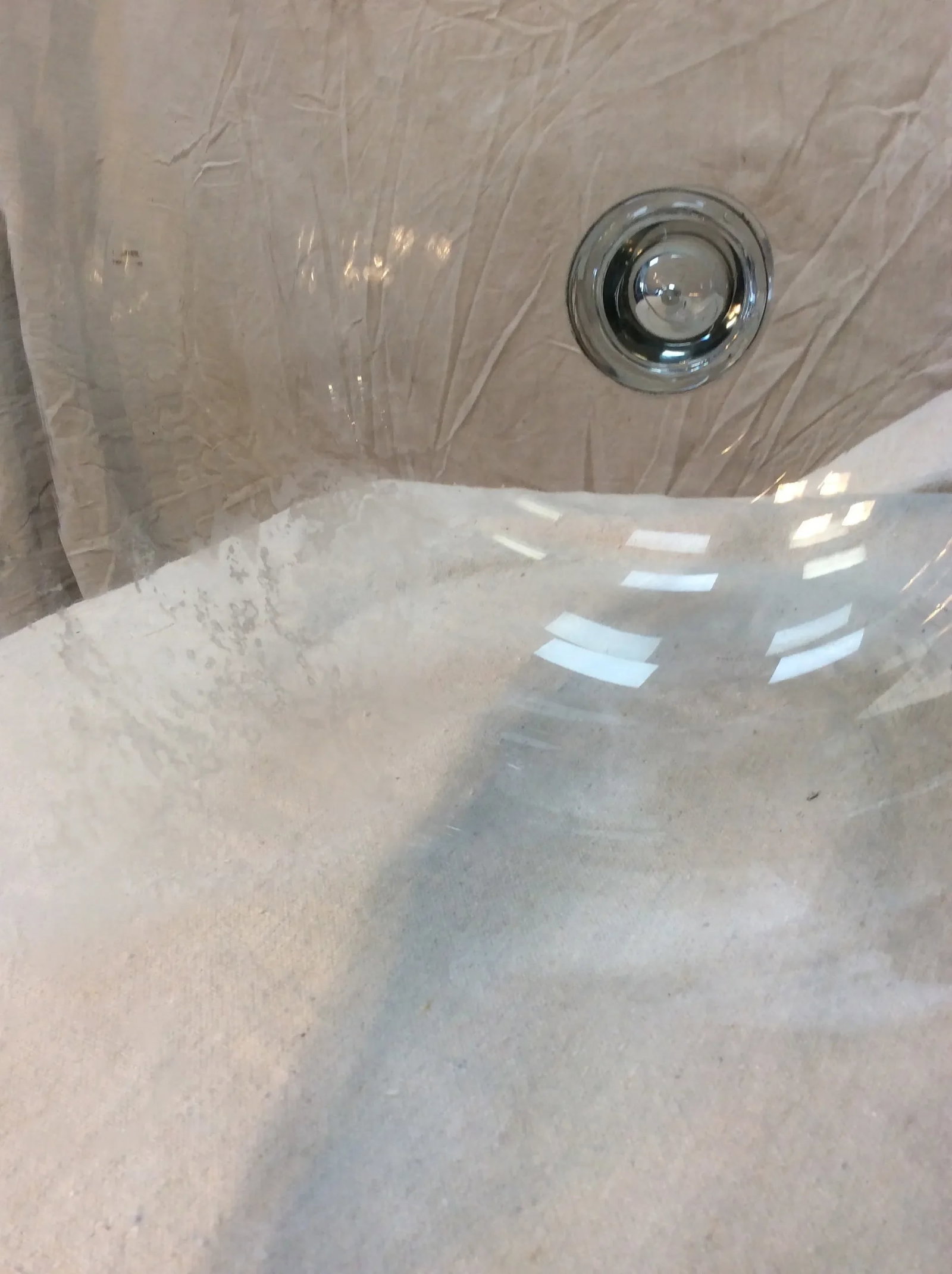 1800s French Glass Dome, Cloche With Solid Glass Knob Handle - 11
