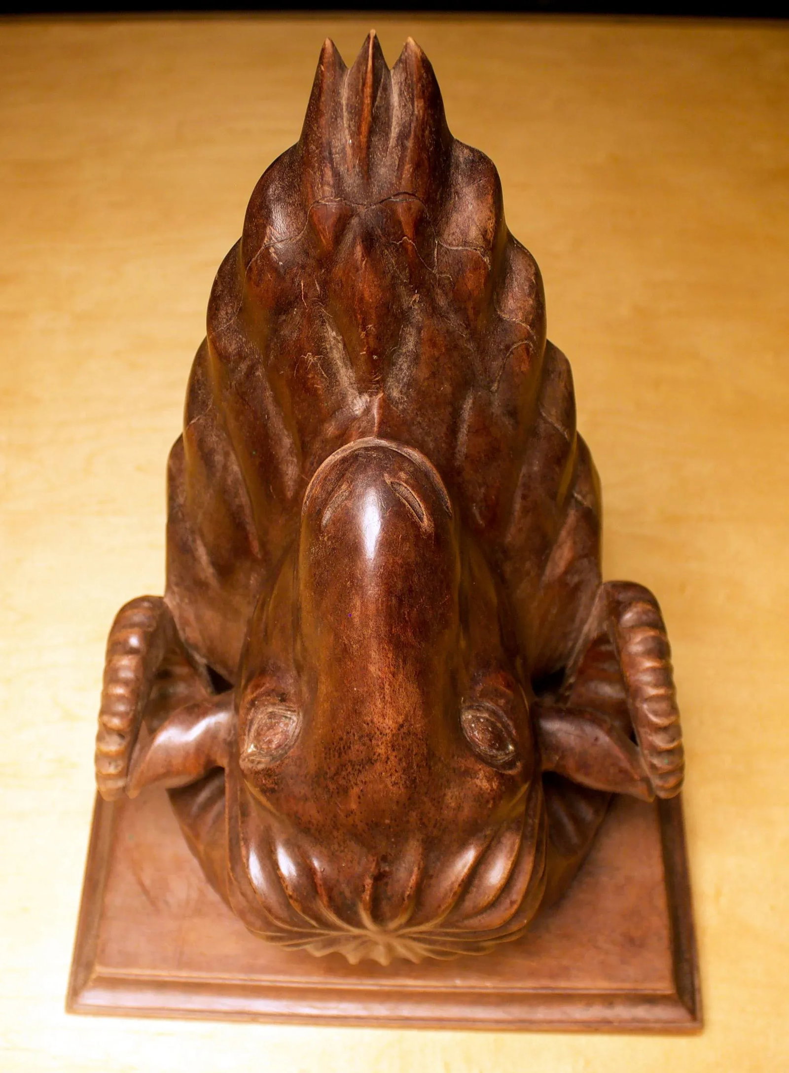 Antique Black Forest Ram Head Carved Wall Shelves- a Pair - 7