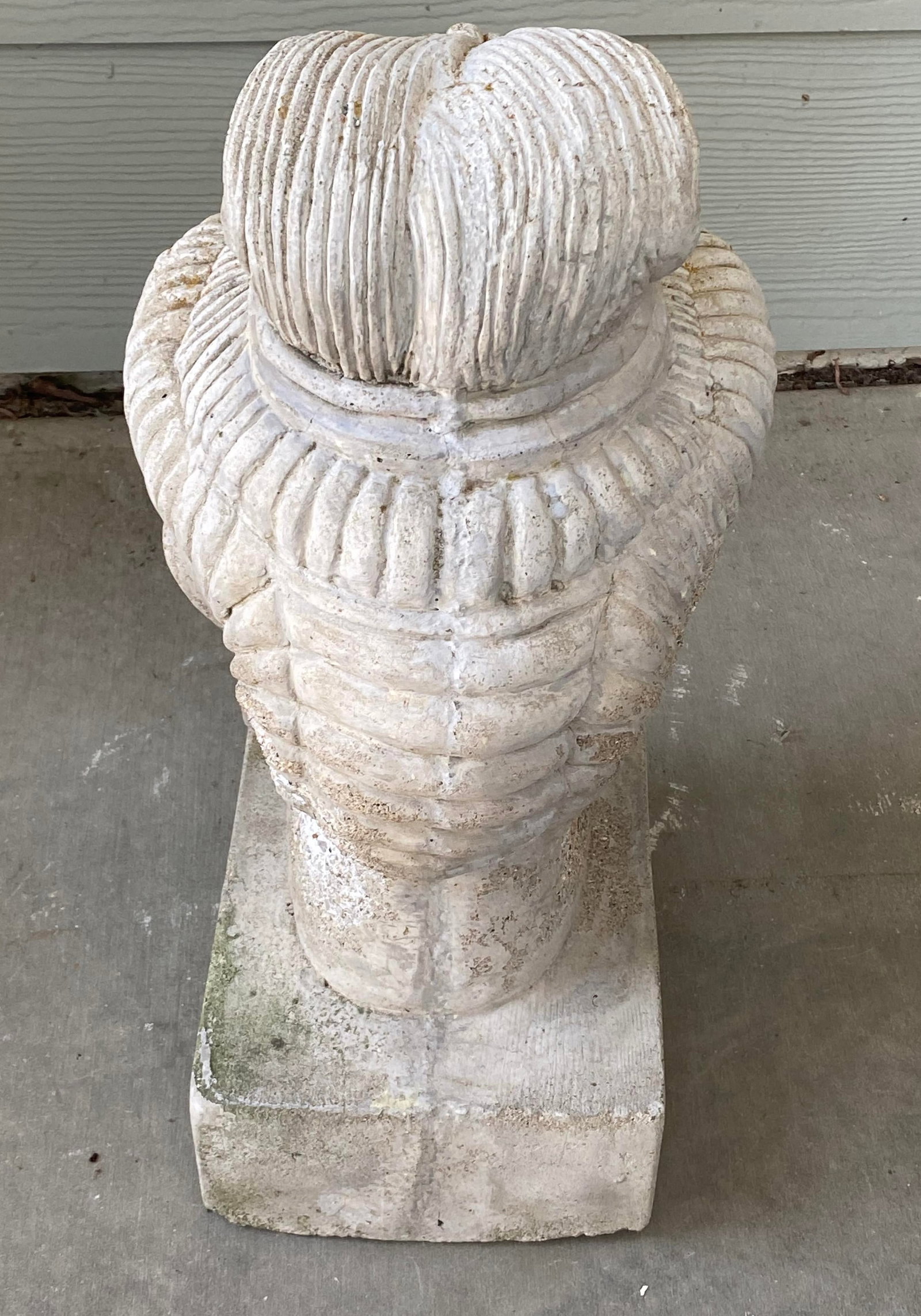 Sculptural Stone Garden Buddha Head - 4