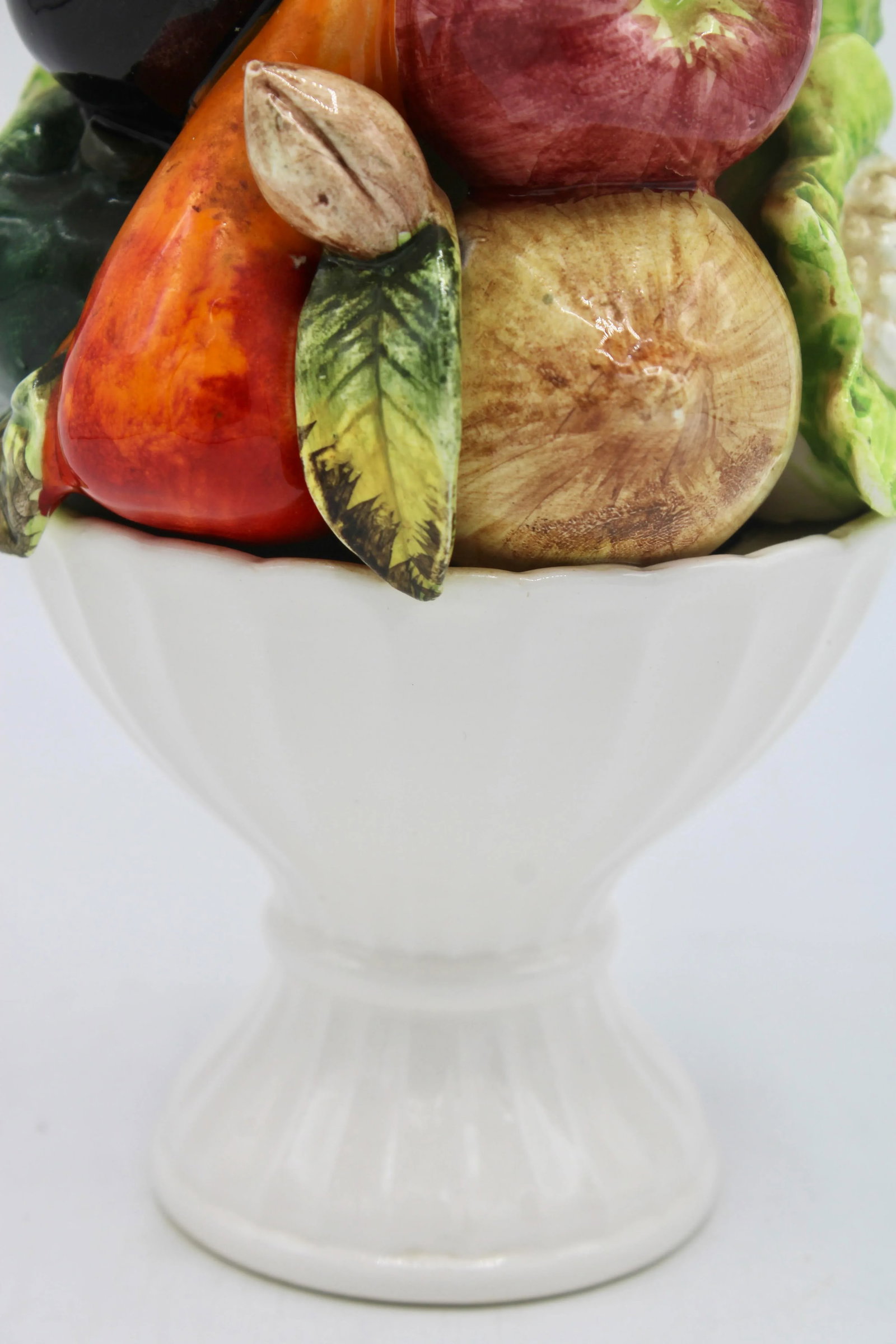 Vintage Italian Ceramic Fruit and Vegetable Topiary - 10