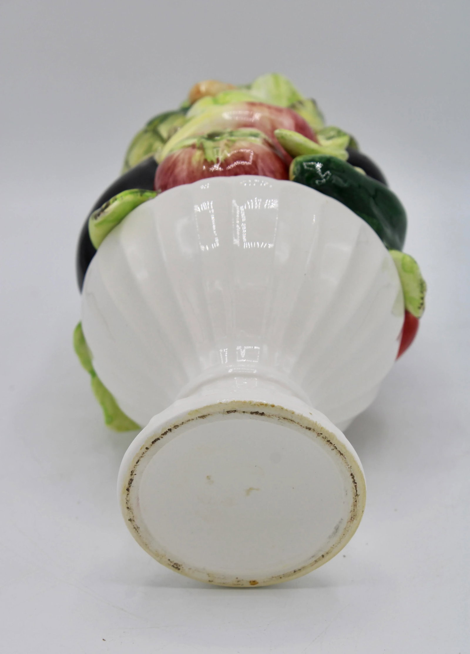 Vintage Italian Ceramic Fruit and Vegetable Topiary - 8