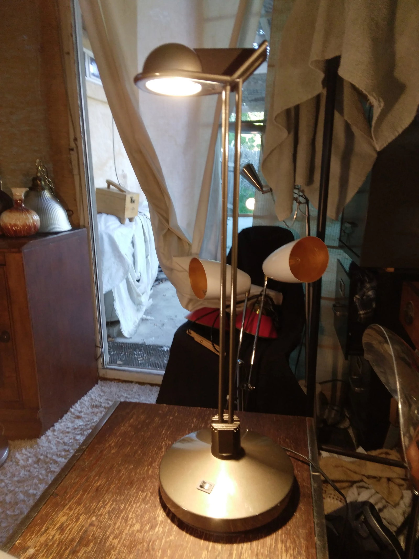 One Week Specially 1980's Metalarte Task Lamp - 6