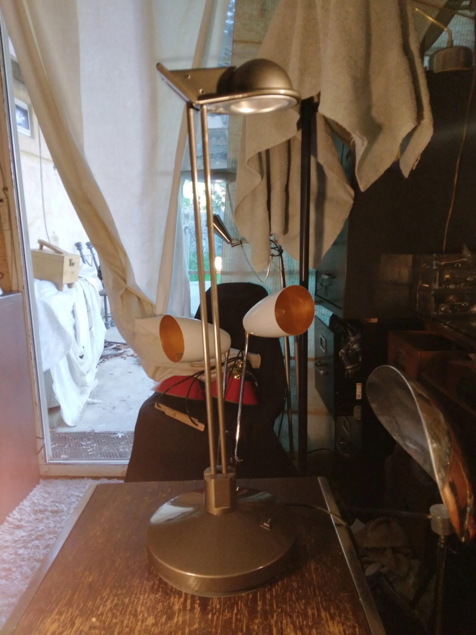 One Week Specially 1980's Metalarte Task Lamp - 7