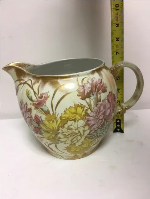 Antique Bagshaw & Meir English Burslem Pitcher - 7