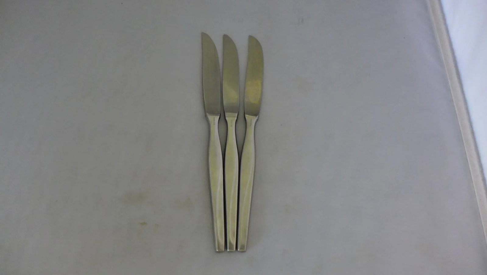 Roneusil Mid-Century Stainless Steel Knives - Set of 3 - 4