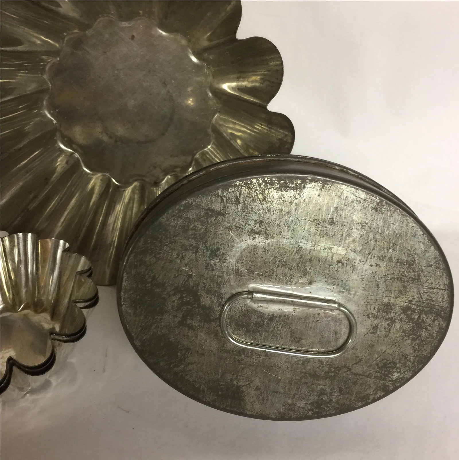 French Fluted Pudding Pans Set - 5 - 6