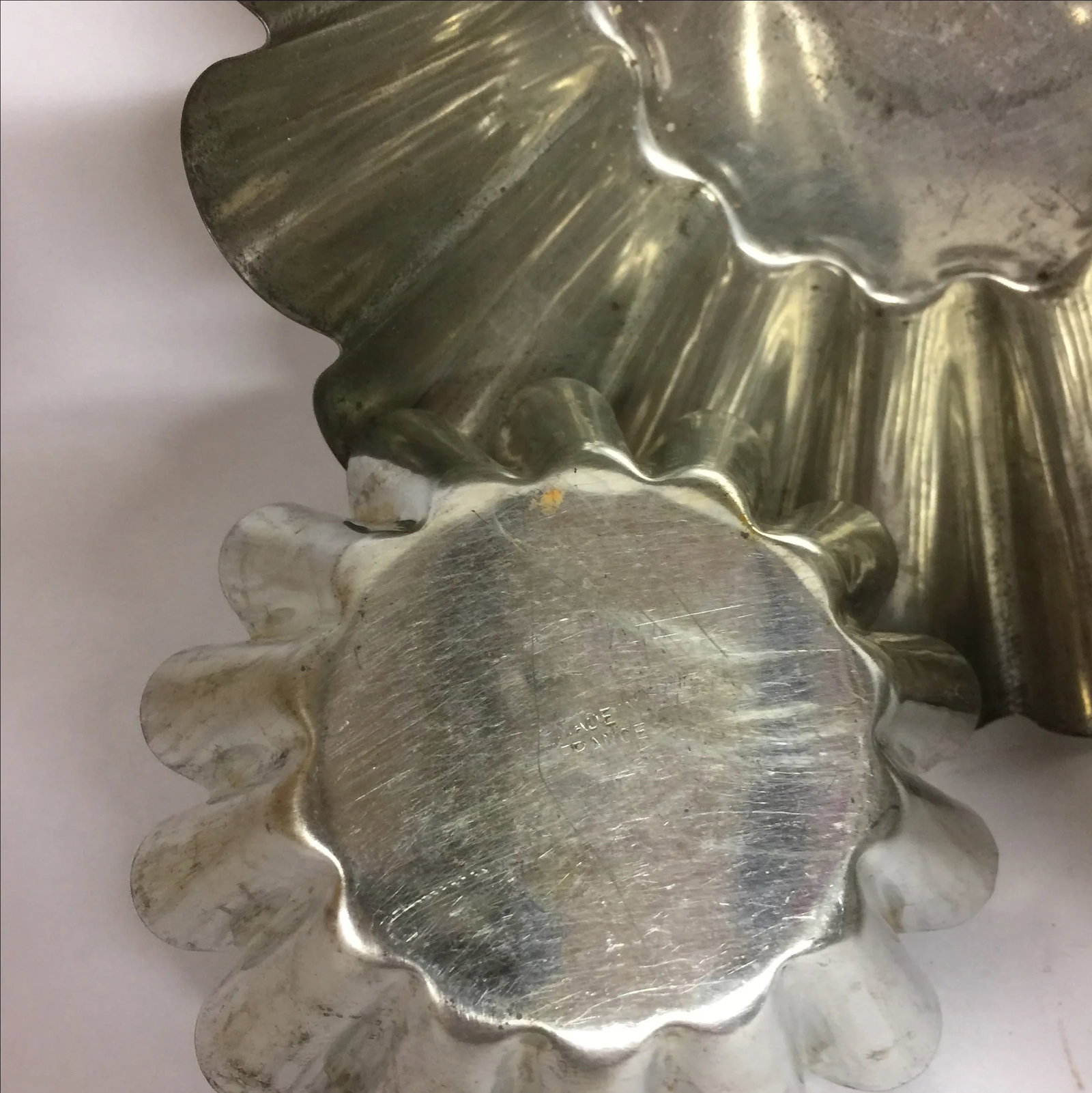 French Fluted Pudding Pans Set - 5 - 7