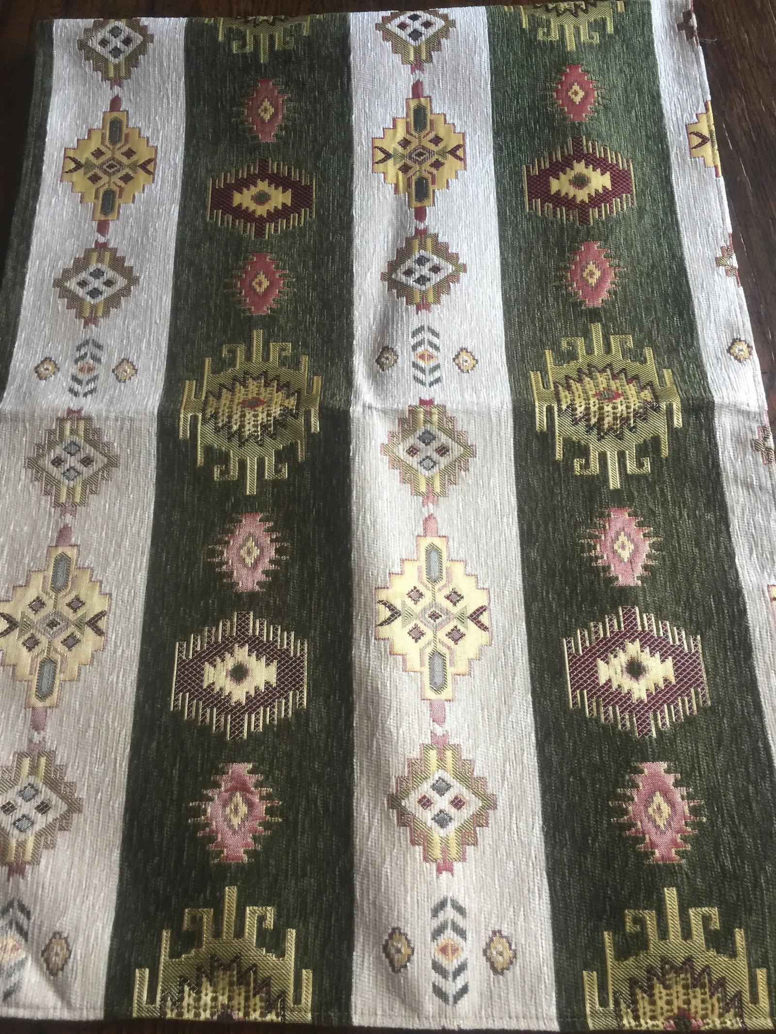 Authentic Turkish Kilim Motif 54"x 18.5"Table Runner - 3