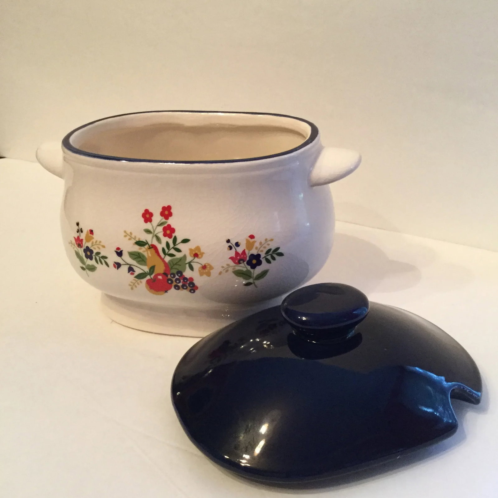 Japanese Floral Soup Tureen - 9