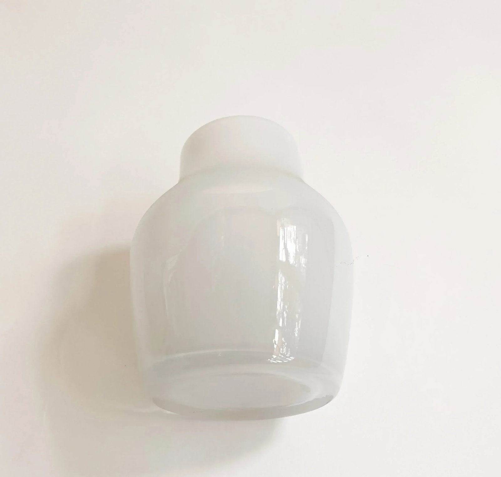 Milky White Glass Vases - Set of 5 - 3