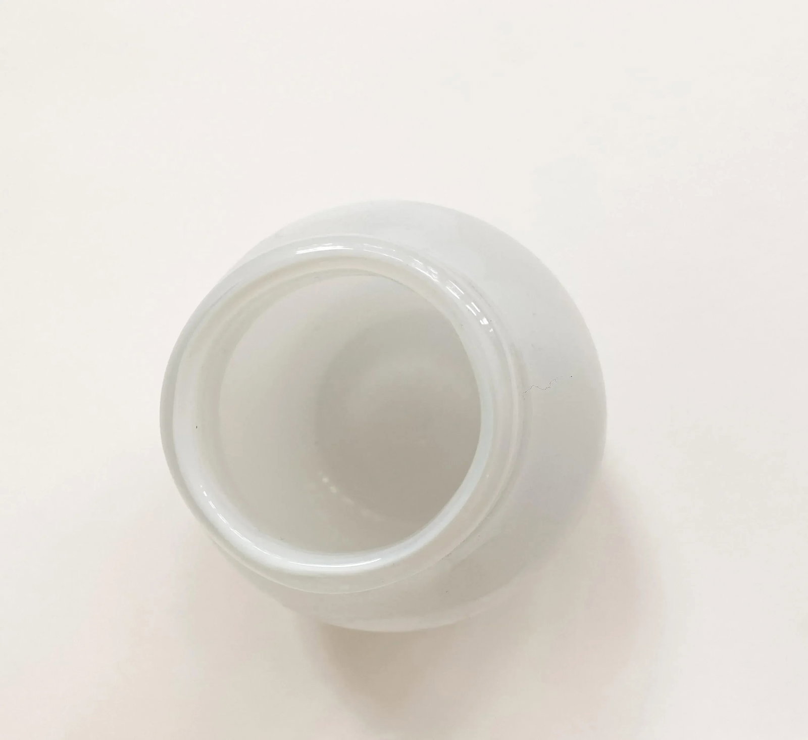 Milky White Glass Vases - Set of 5 - 4