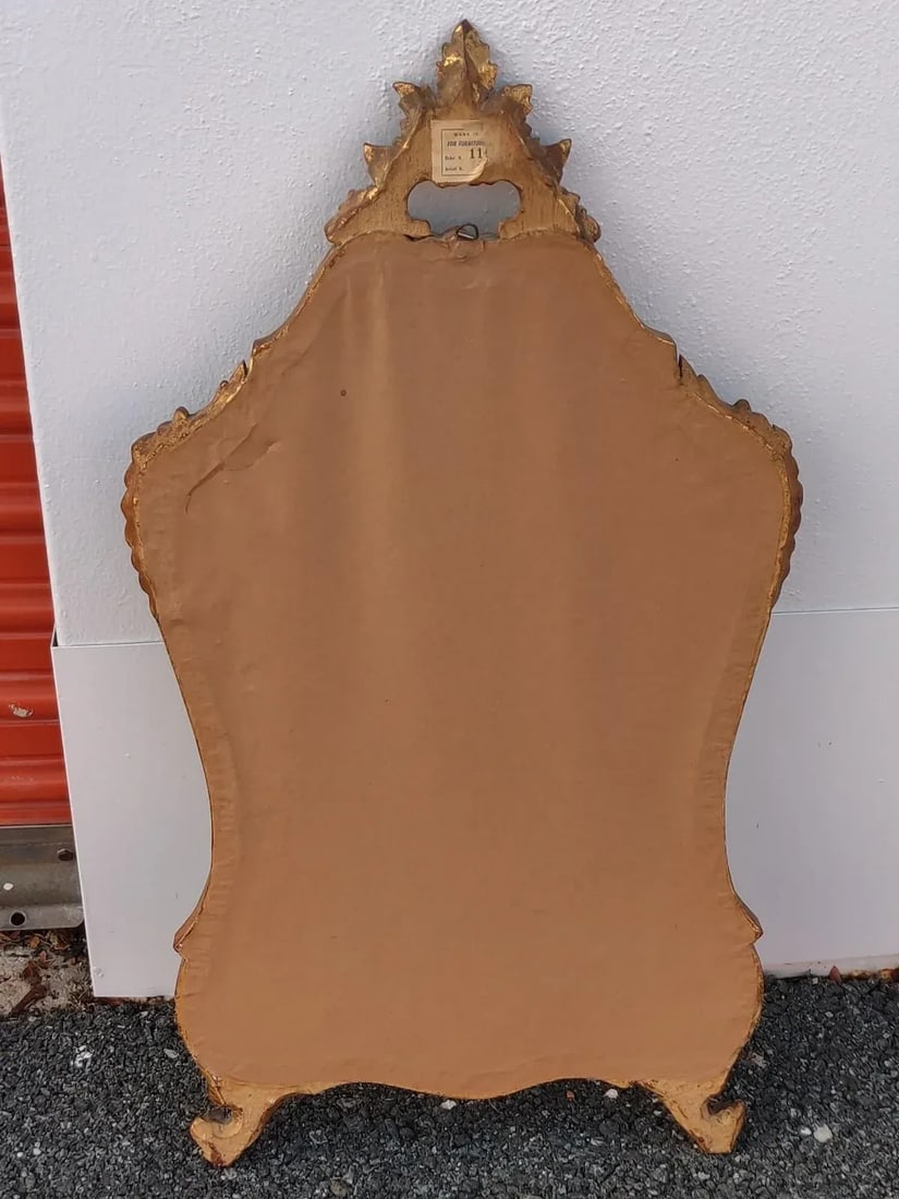 Louis Xv Style Gilded Mirror - Early 20th Century - 2