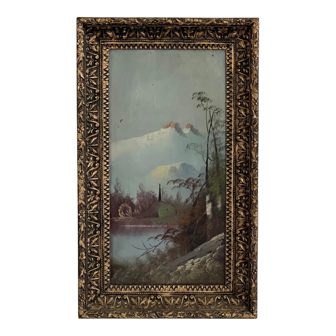 Vintage Framed Art: Vintage Framed Art Dimensions. 15 W ; 25 H Condition: Alterations: Original Condition Unaltered Imperfections: Some Imperfections Condition Notes: In Good Vintage Condition, See Photos Materials