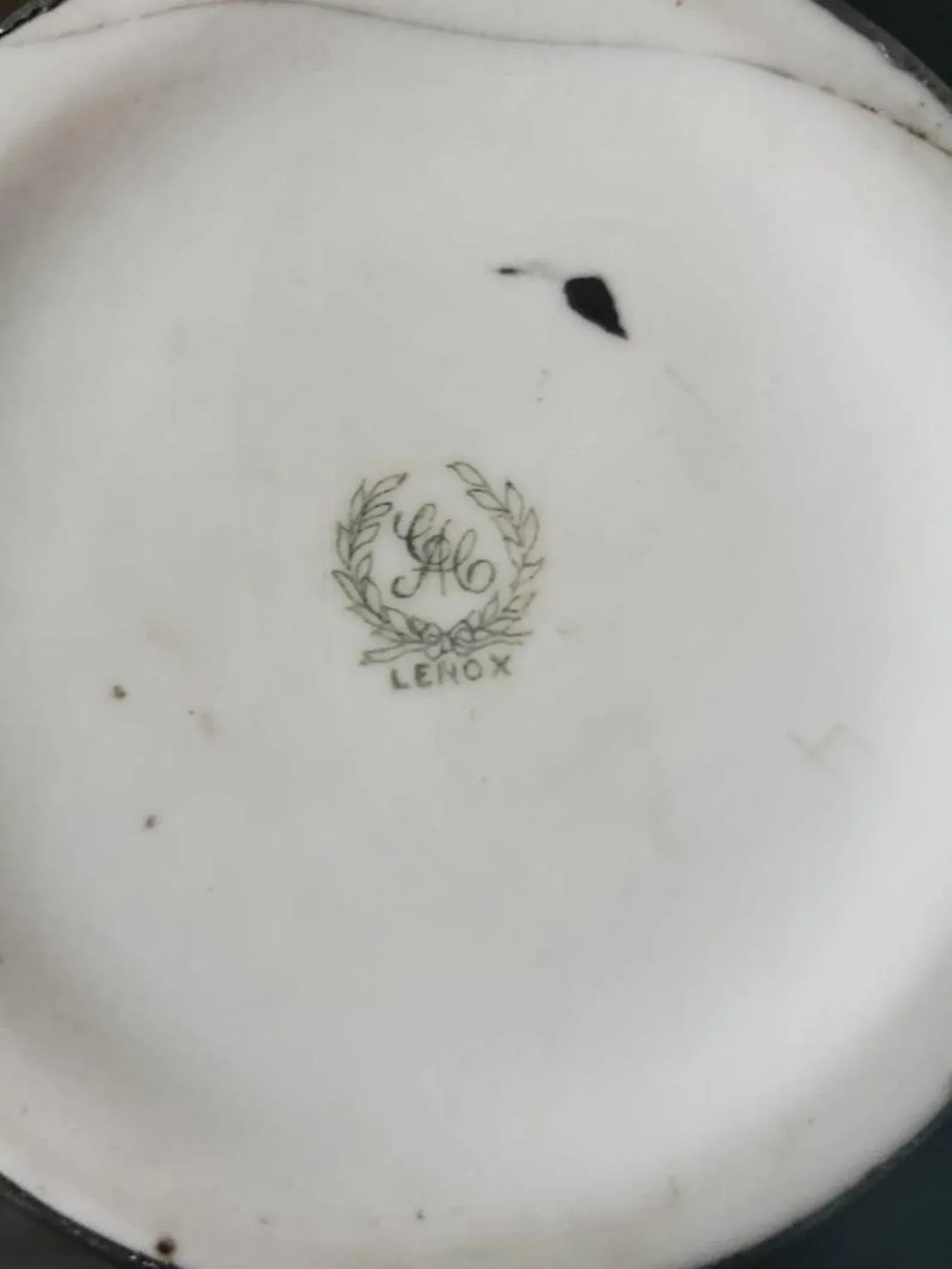 Antique Art Nouveau Lenox Silver Overlay Treacle Teapot - 10