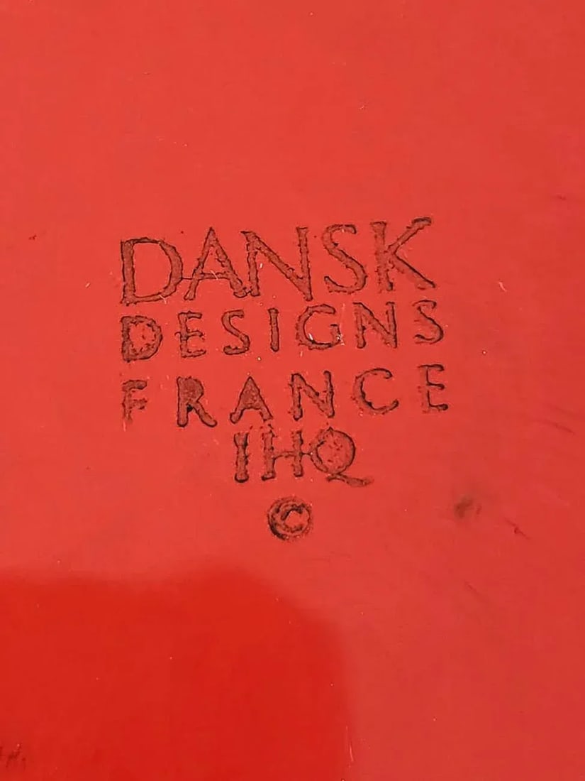 1960s Dansk Kobenstyle Fondue/Sauce Pot With Lid, Red - 11