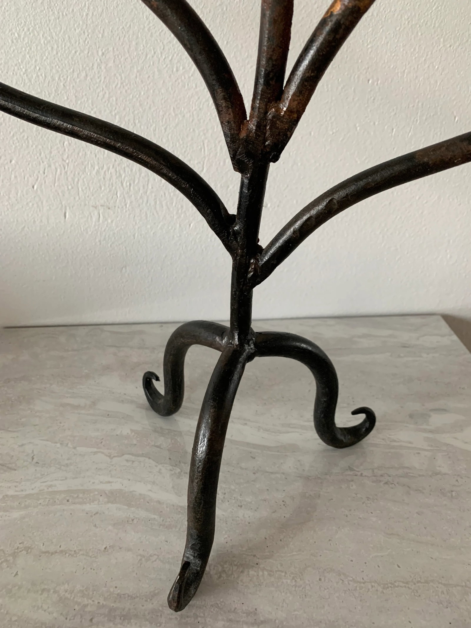 Mid 20th Century Rustic Mexican 5-Candle Candelabra - 3