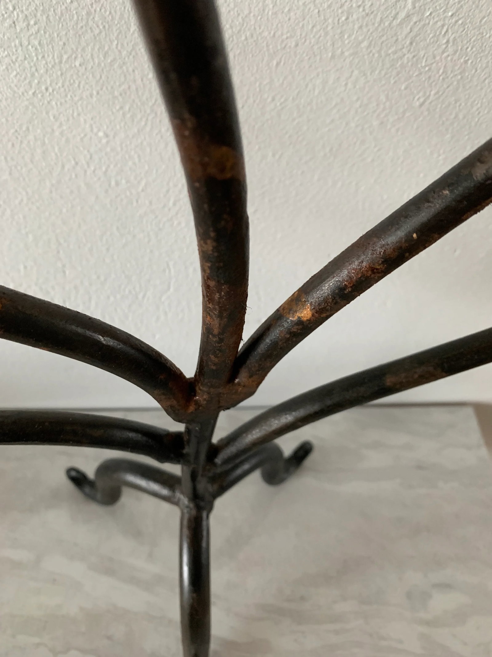 Mid 20th Century Rustic Mexican 5-Candle Candelabra - 6